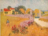 Vincent van Gogh Gateway to the Farm painting